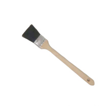 Long handle radiator brush black bristle with wooden handle radiator brush